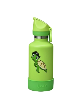 Cheeki Insulated Kids Bottle 400ml - Taj the Turtle
