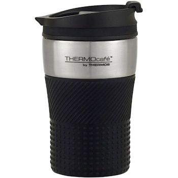 Thermos 200ml THERMOcafe Vacuum Insulated Travel Cup - Black