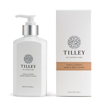 Tilley Hand and Body Lotion 400ml - Vanilla Bean