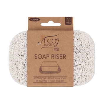 White Magic Eco Basics Soap Riser - Cream
