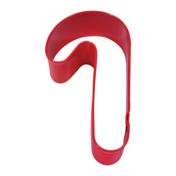 R&m Candy Cane Cookie Cutter 9cm - Red