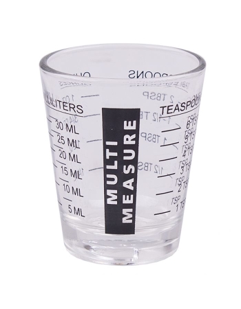 Appetito Multi Purpose Measure Glass 30ml
