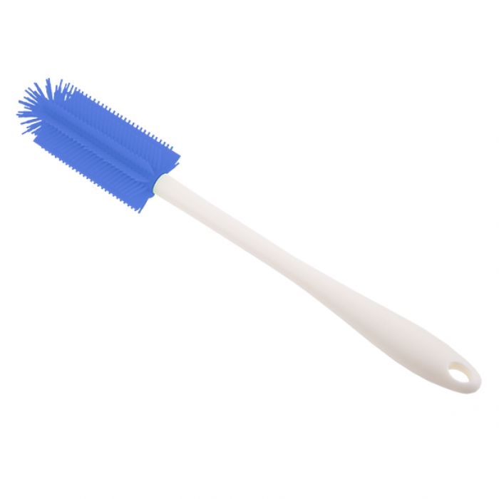 Appetito Silicone Bottle Brush 35.5 X 4.5cm Dia - Blue