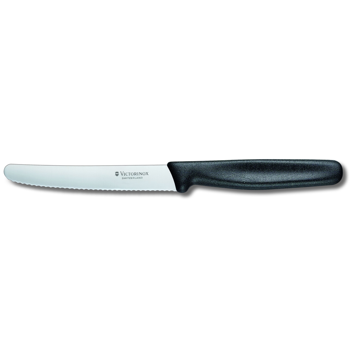 Victorinox Tomato Knife Wavy Black 11cm