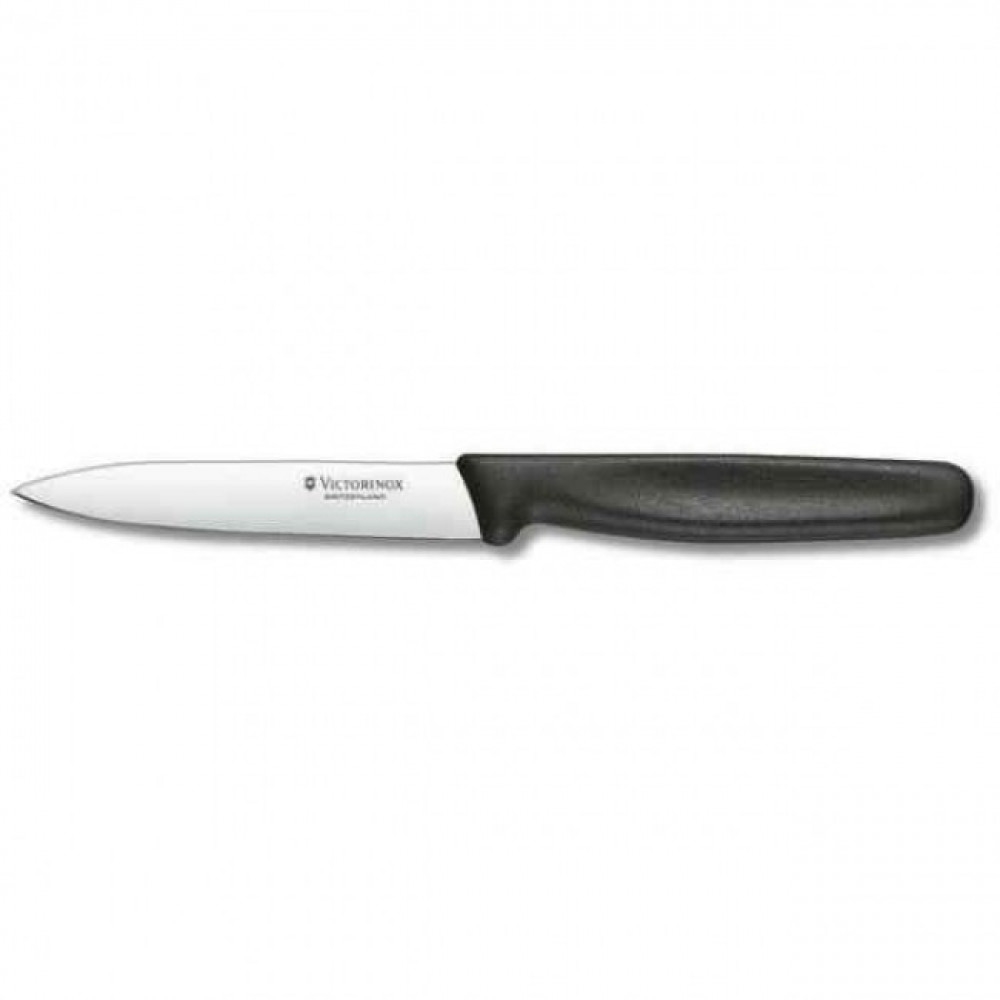 Victorinox Paring Knife Pointed Black 10cm-1