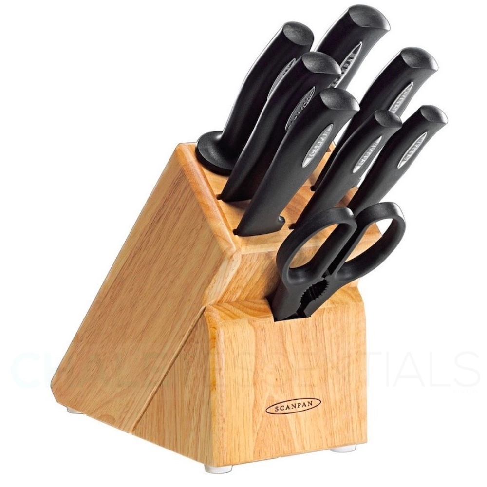 Scanpan Microsharp 9-Piece Knife Block Set-2