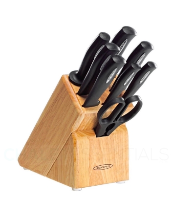 Scanpan Microsharp 9-Piece Knife Block Set