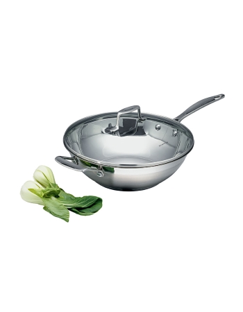 Scanpan Impact Wok with Lid 32cm 