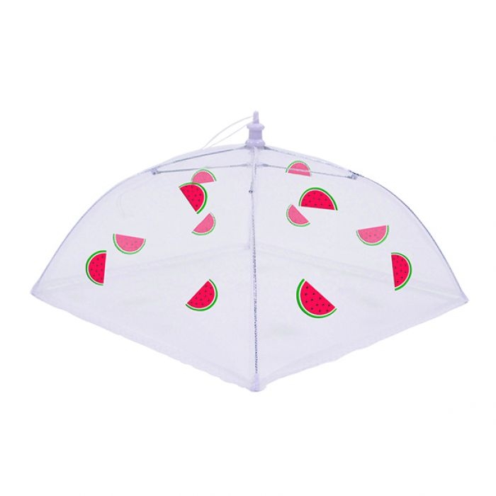 Appetito Square Nylon Net Food Cover 48cm - Watermelon-3