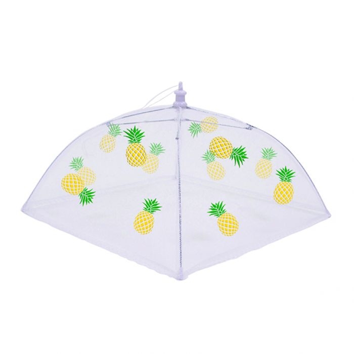 Appetito Square Nylon Net Food Cover 48cm - Pineapple-3