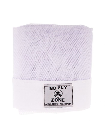 D.line No Fly Zone Table-throw Food Cover - White