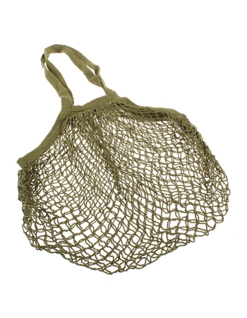 Sachi Cotton String Bag Long Handle - Avocado