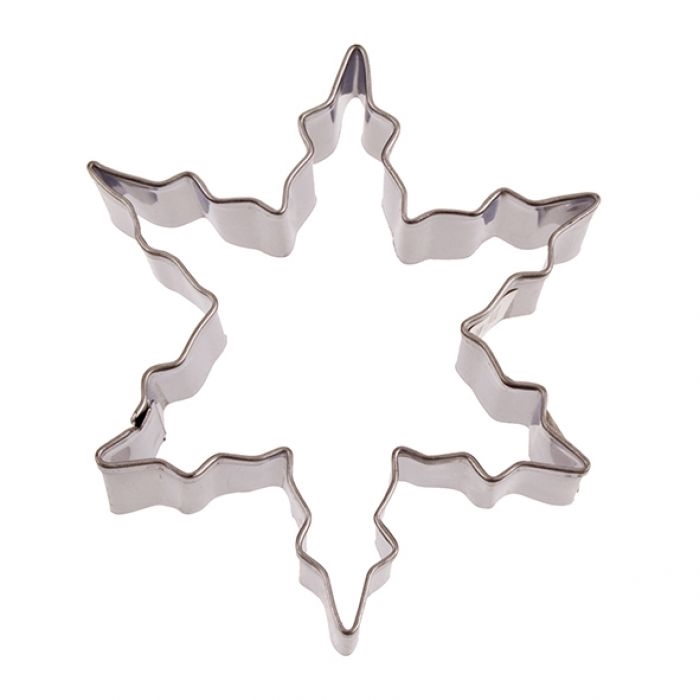D.line Stainless Steel Snowflake Cookie Cutter 7cm-3