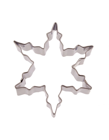 D.line Stainless Steel Snowflake Cookie Cutter 7cm