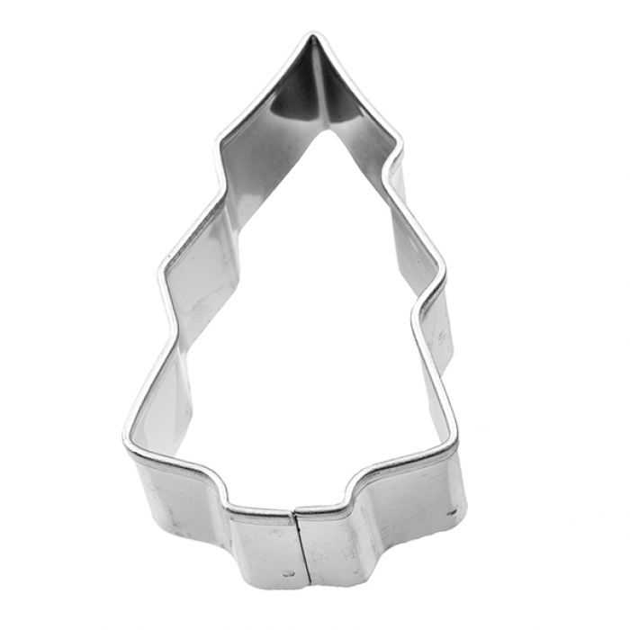 D.line Stainless Steel  Xmas Tree Cookie Cutter 7cm-1