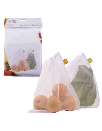 Appetito - Mesh Produce Bags set of 5