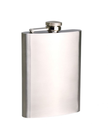 Bartender Stainless Steel  Hip Flask236ml - Satin
