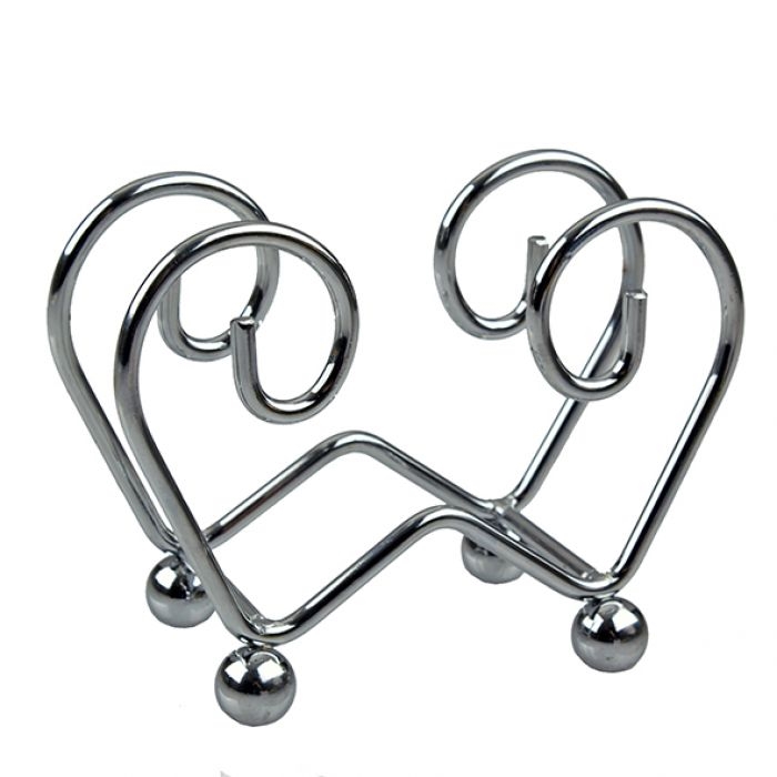 Ntrée Scroll Upright Napkin Holder - Chrome-3