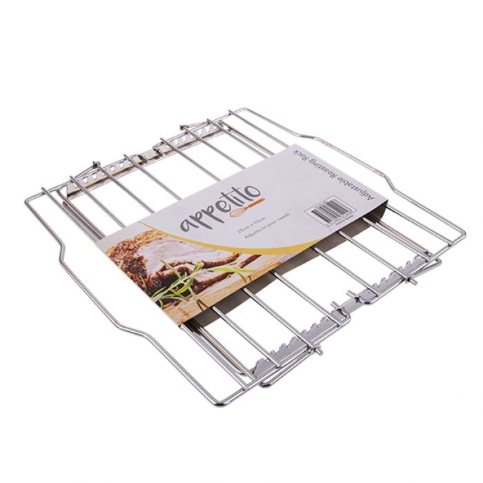 Appetito Adjustable Roasting Rack-3