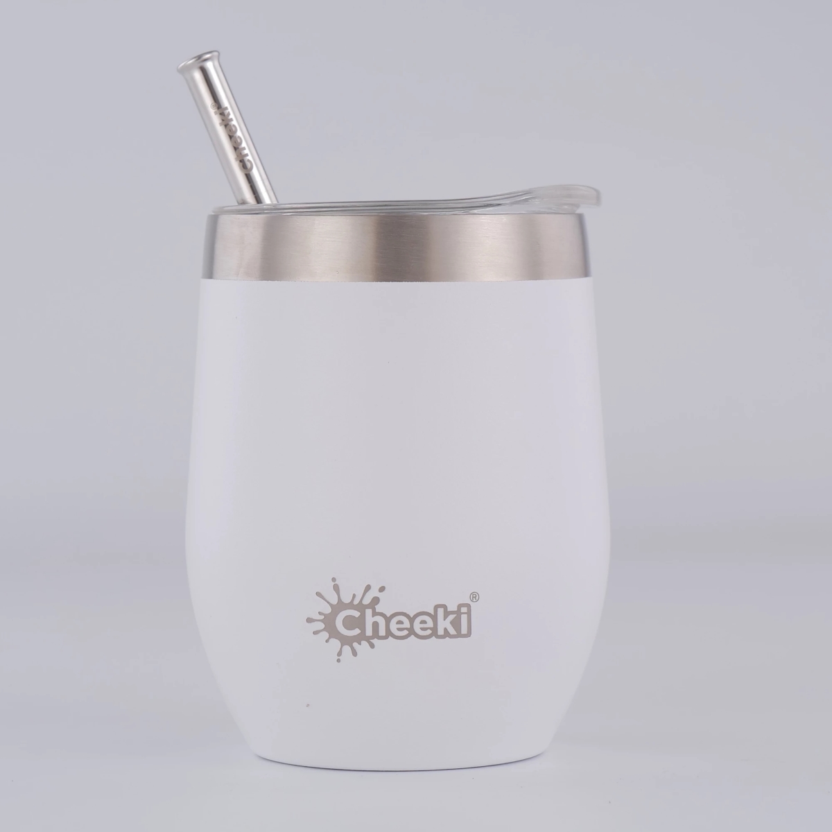 Cheeki Insulated Wine Tumbler 320ml Spirit White-1