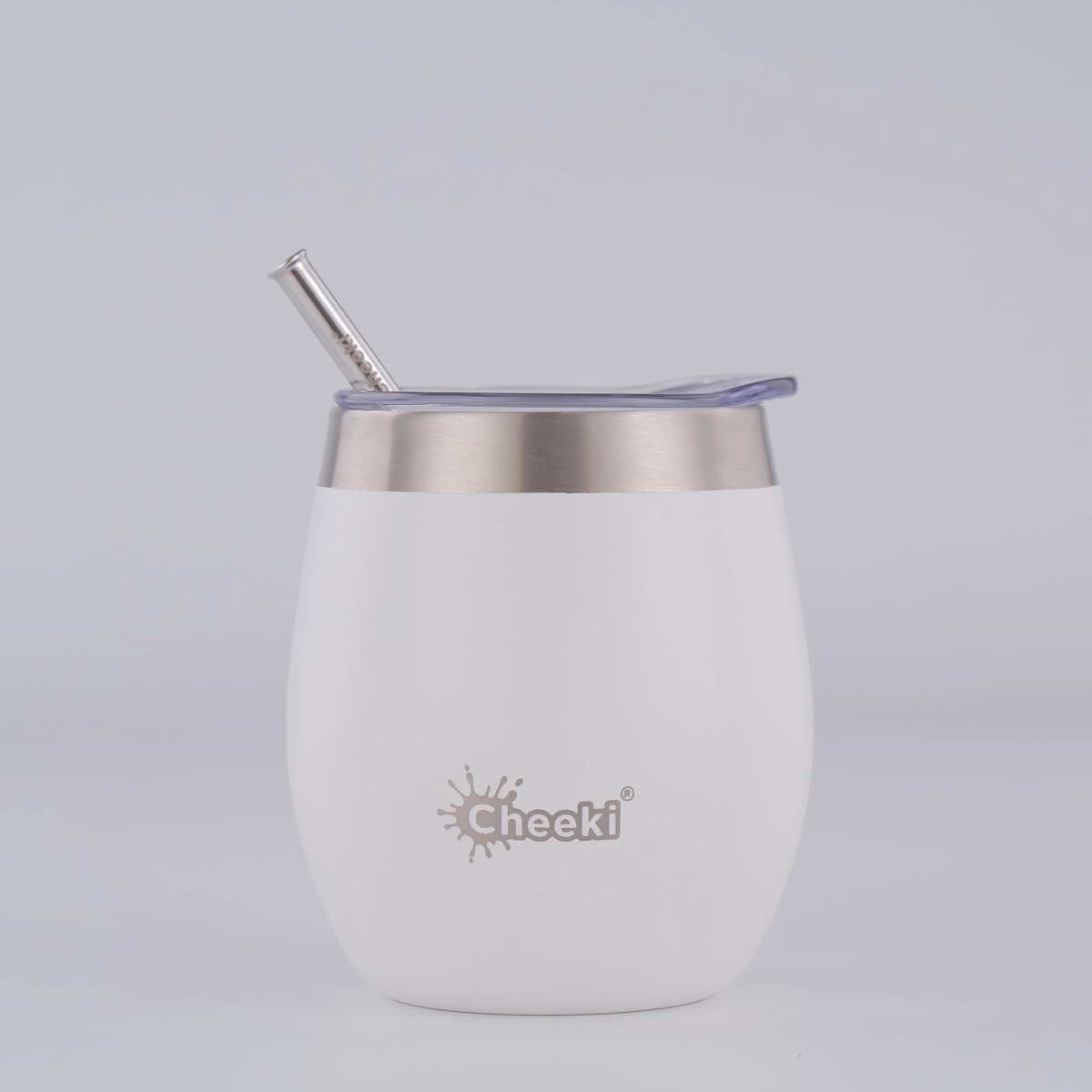 Cheeki Insulated Wine Tumbler 220ml Spirit White-2