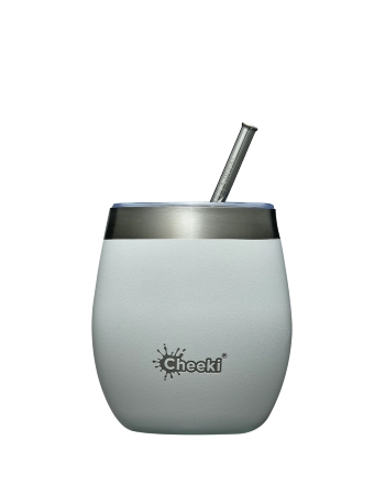 Cheeki Insulated Wine Tumbler 220ml Spirit White