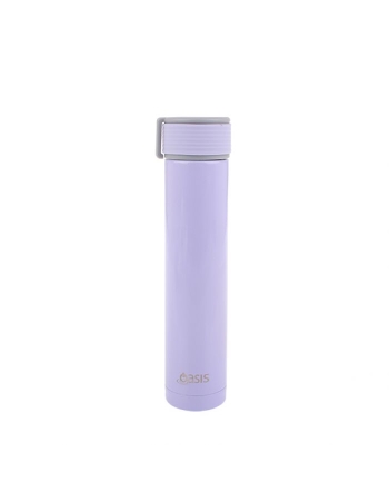 Oasis Skinny Mini Stainless Steel Insulated Drink Bottle - Lilac (250ml)