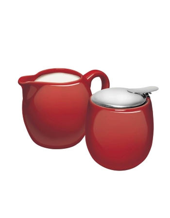 Avanti Camelia Milk & Sugar Set - Red