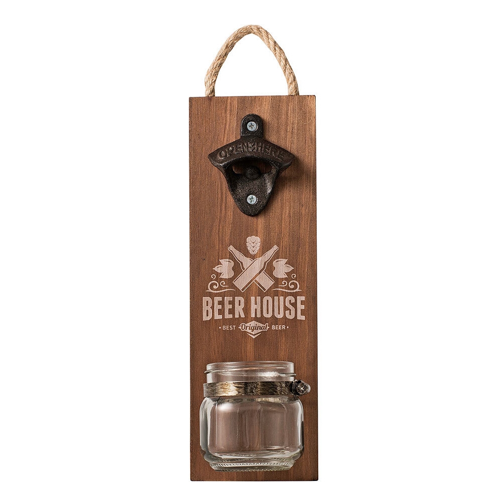 Avanti Bottle Opener With jar Cap Catcher