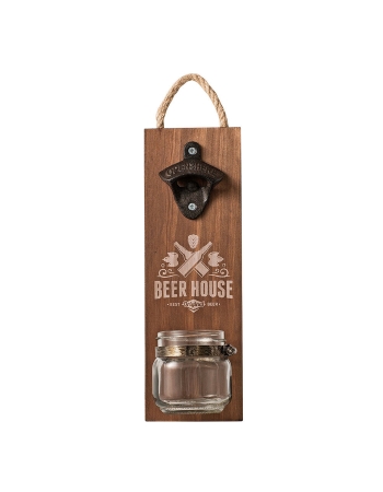Avanti Bottle Opener With jar Cap Catcher
