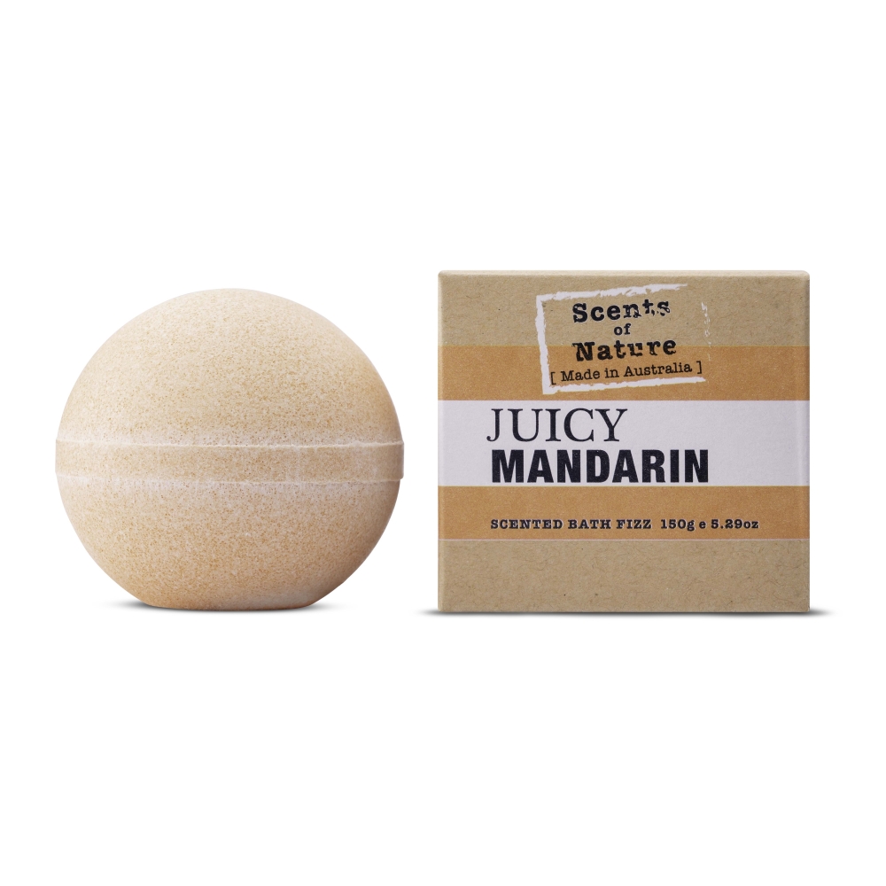 Tilley Scents of Nature Bath Fizz Juicy Mandarin 150g-4