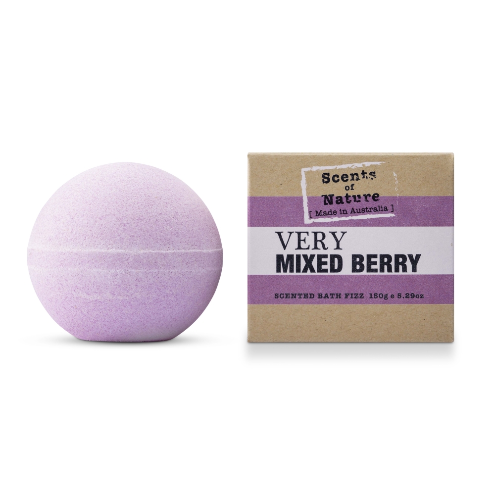 Tilley Scents of Nature Bath Fizz Very Mixed Berry 150g-3