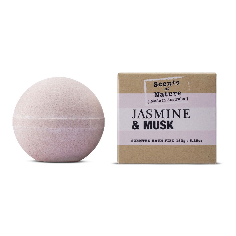 Tilley Scents of Nature Bath Fizz Jasmin & Musk 150g-1
