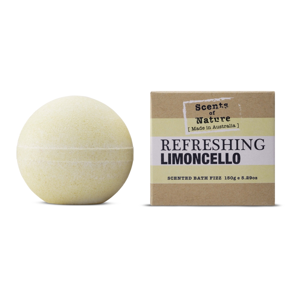 Tilley Scents of Nature Bath Fizz Limoncello 150g-1