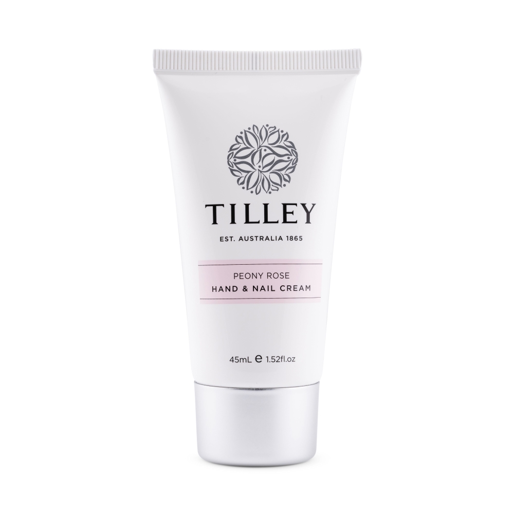 Tilley Peony Rose Deluxe Hand & Nail Cream 45mL-2