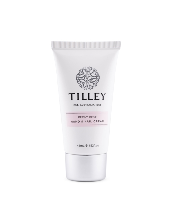 Tilley Peony Rose Deluxe Hand & Nail Cream 45mL