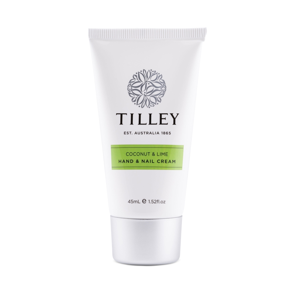 Tilley Coconut & Lime Deluxe Hand & Nail Cream 45mL