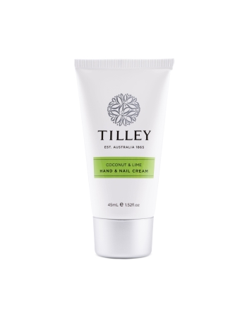 Tilley Coconut & Lime Deluxe Hand & Nail Cream 45mL