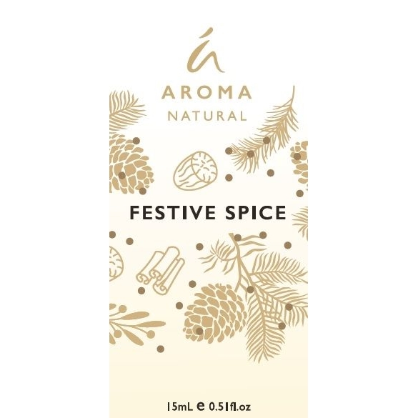 Aroma Natural Limited Edition Festive Spice Pure Essential Oil 15mL-4