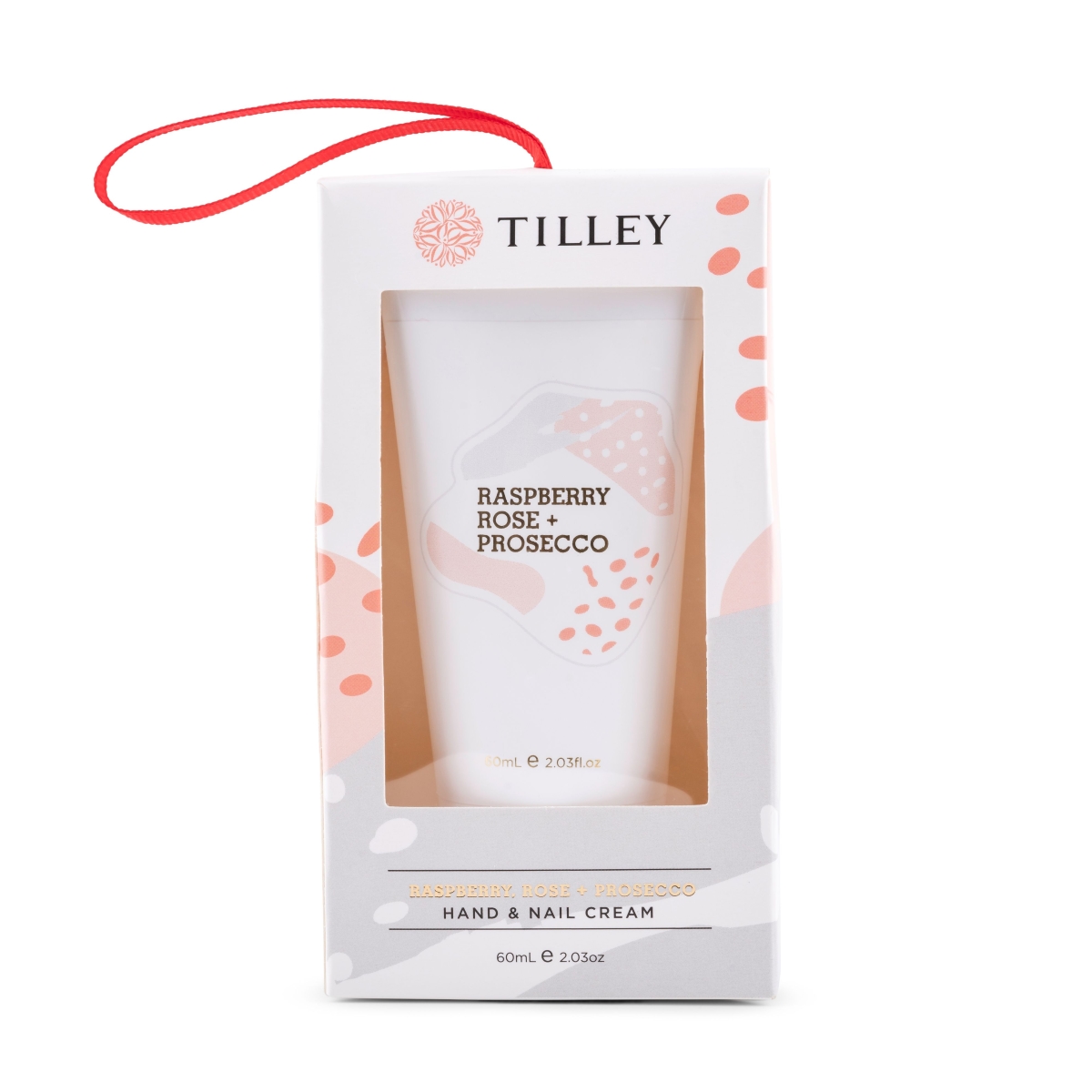 LE Raspberry, Rose & Prosecco Hand & Nail Cream 60mL-1