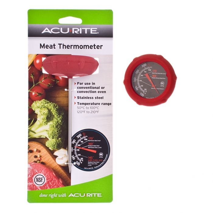 Acurite Silicone Dial Meat Thermometer - Celsius-1