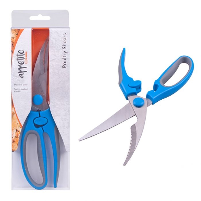 Appetito Poultry Shears - Blue-1