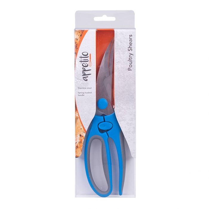 Appetito Poultry Shears - Blue