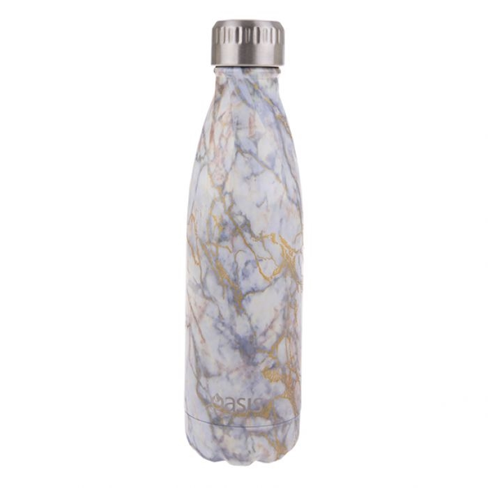 Oasis Stainless Steel Double Wall Insulated Drink Bottle 500ml - Gold Quartz