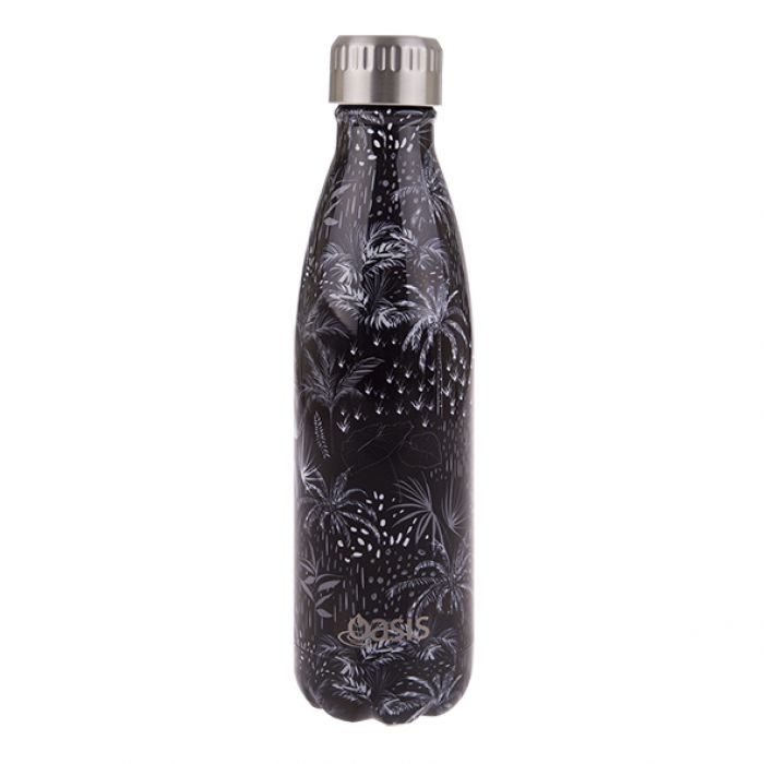 Oasis Stainless Steel Double Wall Insulated Drink Bottle 500ml - Moonlight Palms-3