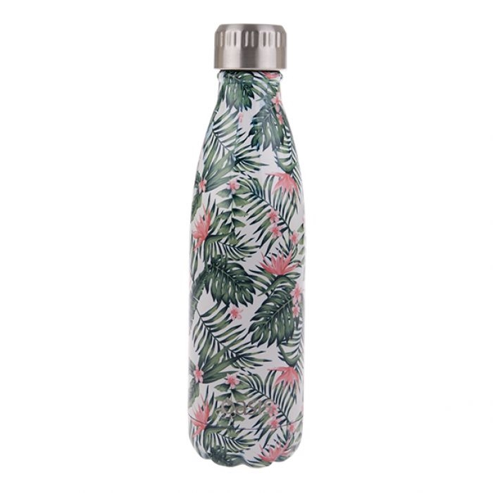 Oasis Stainless Steel Double Wall Insulated Drink Bottle 500ml - Bird Of Paradise