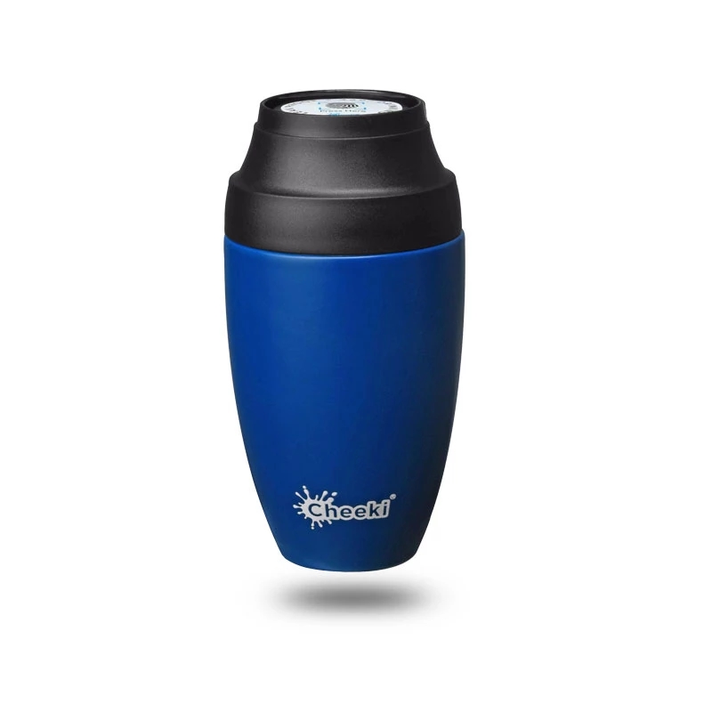 Cheeki Insulated Coffee Mug - Sapphire Blue 350ml-4