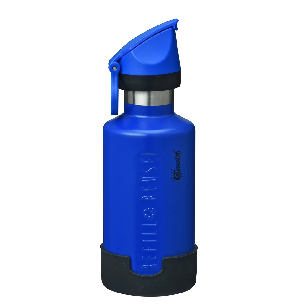 Cheeki Insulated Kids Bottle 400ml - Oska the Orca-2