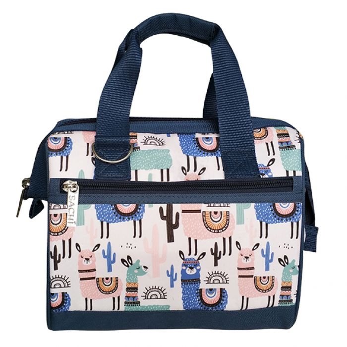 Sachi Style 34 Insulated Lunch Bag - Llamas-3