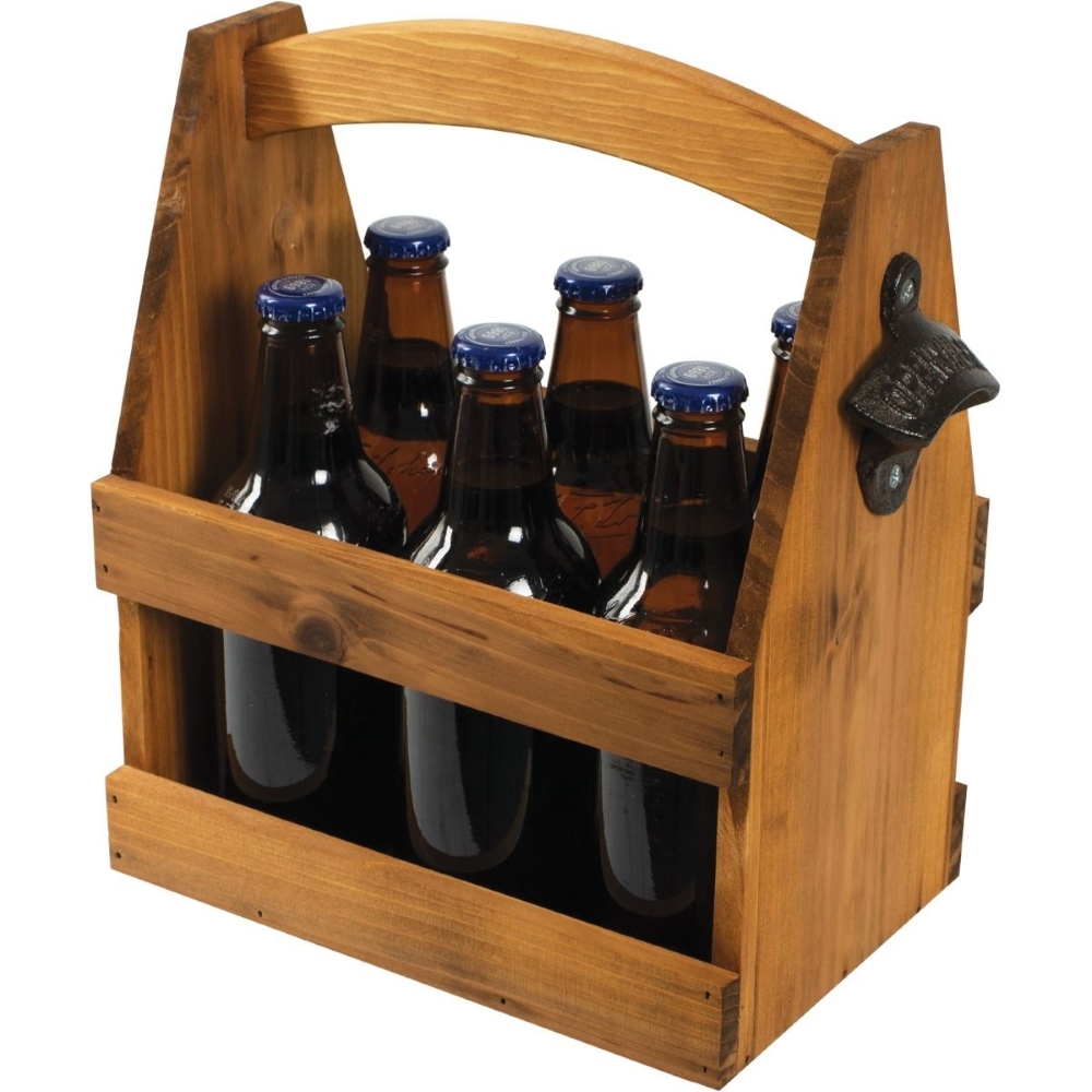 Avanti Six Bottle Caddy with Bottle Opener-2